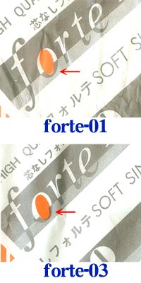 forte比較